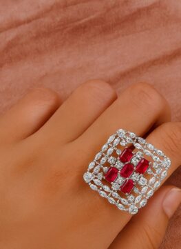 Elegant Cubic Zirconia Ring